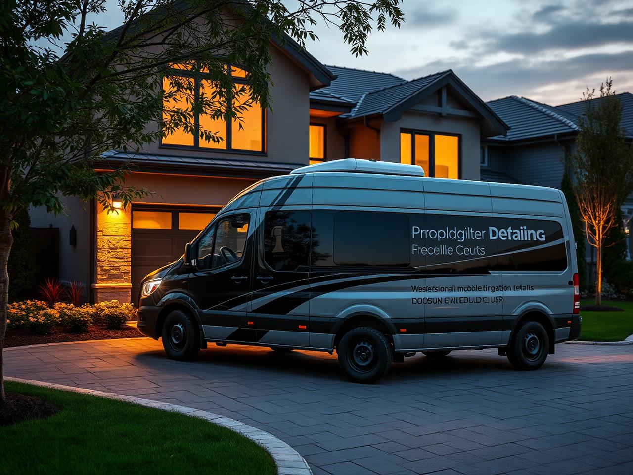 Mobile detailing van